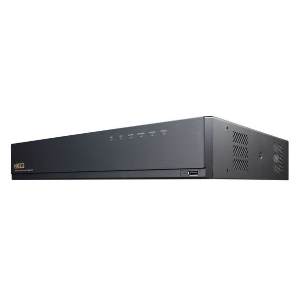 Samsung Hanwha XRN-1610SA 16 Channel 4K H.265 NVR with PoE Switch without HDD