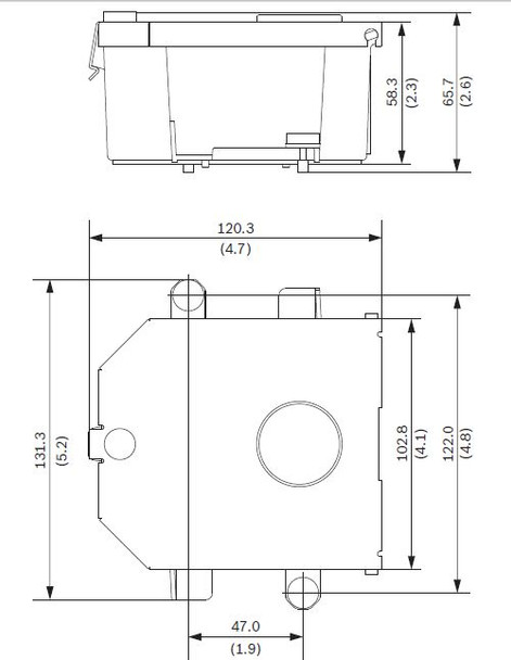 Bosch NDA-4020-PLEN Plenum Box for PTZ dome