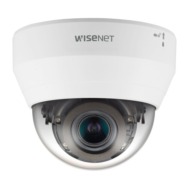 Samsung QND-6082R 2MP IR H.265 Indoor Dome IP Security Camera with Motorized Lens