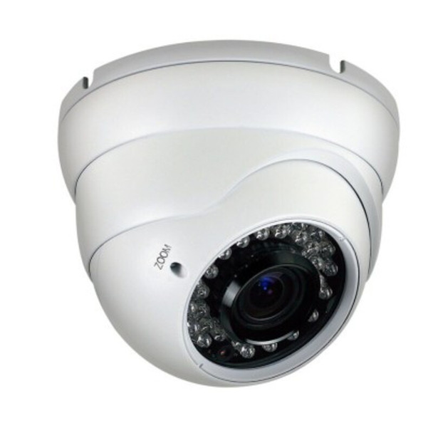LTS 700TVL Turret CCTV Analog Security Camera - White