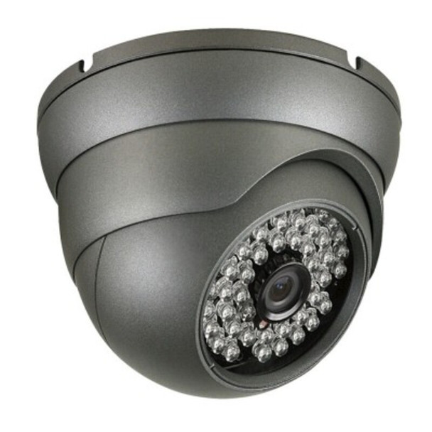 LTS 700TVL 960H Turret CCTV Analog Camera - Black, 48 IR Leds