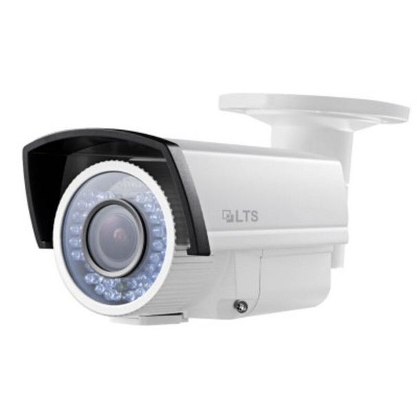 LTS 1.3MP Bullet HD CCTV Security Camera - Varifocal Lens, White