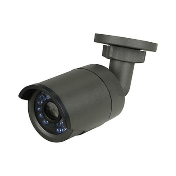 LTS 1.3MP IR Platinum Mini Bullet IP Security Camera - Black