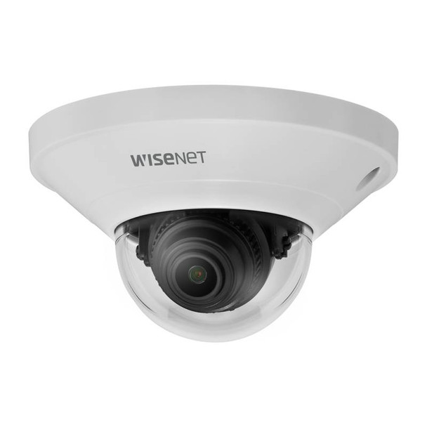 Samsung Hanwha QND-8021 5MP H.265 Indoor Dome IP Security Camera(Q mini) with 4mm Fixed Lens