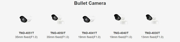 Samsung Hanwha TNO-4041T VGA H.265 Thermal IP Security Camera
