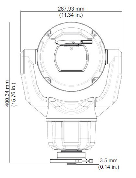 Bosch MIC-7522-Z30B 2MP Starlight Outdoor PTZ IP Security Camera with 30x Optical Zoom and IP68 - 3