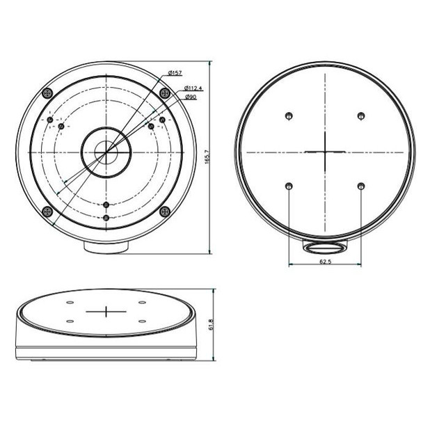 Oculur ATF-ICM Inclined Ceiling Mount