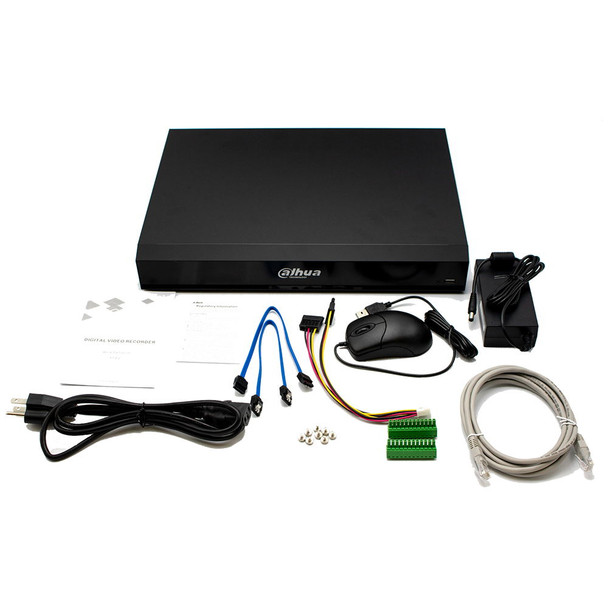 Dahua X82A3A2 4K 16+16CH 1U Penta-brid HD-CVI DVR with 2TB Storage, Analytics+ and Smart Motion Detection