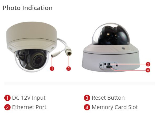 ACTi A811 4MP IR H.265 Outdoor Bullet IP Security Camera with Extreme WDR