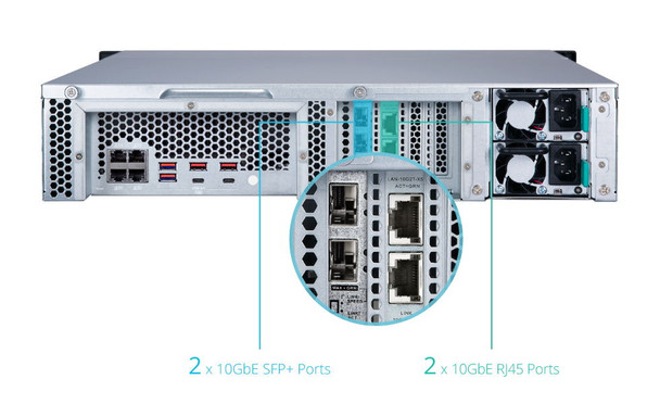QNAP TS-h1283XU-RP-E2236-32G NAS with QuTS Hero Operating System and with 32 GB DDR4 RAM - 11 QNAP TS-h1283XU-RP-E2236-32G NAS with QuTS Hero Operating System and with 32 GB DDR4 RAM - 11