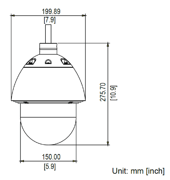 ACTi B922 5MP H.265 Outdoor PTZ IP Security Camera with 36x Optical Zoom