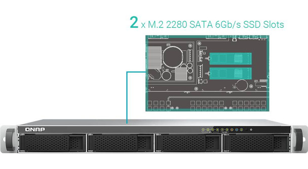 QNAP TS-451DeU-2G-US 2.5GbE 4-bay NAS for Small-to-Midsize Offices and Audiovisual Rooms - 16 QNAP TS-451DeU-2G-US 2.5GbE 4-bay NAS for Small-to-Midsize Offices and Audiovisual Rooms - 16