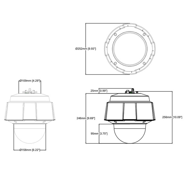 AXIS Q6074-E 60 Hz 1MP HDTV Outdoor PTZ IP Security Camera with Video Analytics - 01974-004 AXIS Q6074-E 60 Hz 1MP HDTV Outdoor PTZ IP Security Camera with Video Analytics - 01974-004
