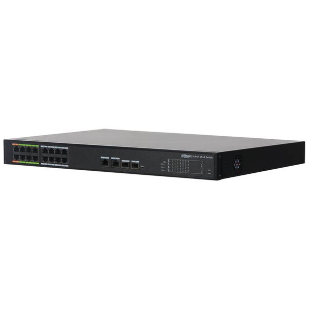 Dahua DH-LR2218-16ET-240 16-Port PoE Switch with 8-Port ePoE - 1