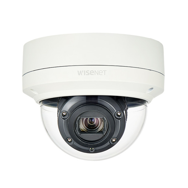 Samsung XNV-6120R/LPR 2MP IR Outdoor Low Speed LPR Dome IP Security Camera - 1