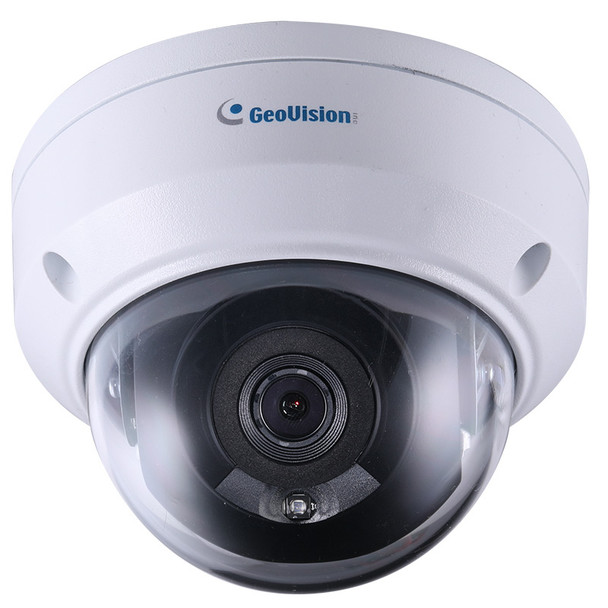 Geovision GV-TDR2702-1F 2MP IR H.265 Outdoor Mini Dome IP Security Camera with 4mm Fixed Lens