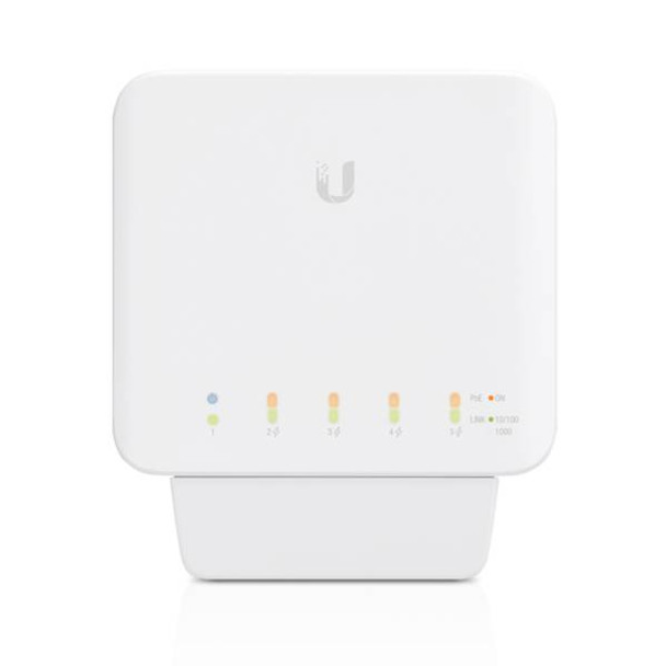 Ubiquiti USW-Flex 5-Port Managed PoE Switch with 1x 802.3at/bt, PoE+/PoE++ - 7