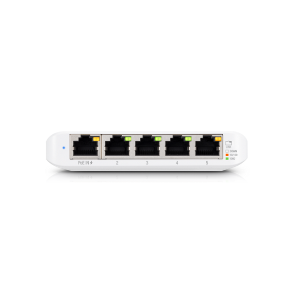 Ubiquiti USW-Flex-Mini 5-Port managed Gigabit Ethernet Switch powered by 802.3af/at PoE - 6