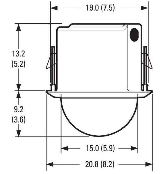 Pelco SD530-F0 740TVL Indoor PTZ CCTV Analog Security Camera with Smoked Dome and 30x Zoom - 2