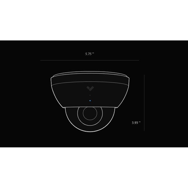 Verkada CD31 2MP IR Dome IP Security Camera with Fixed Lens (No NVR Needed)
