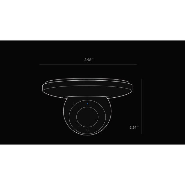 Verkada CM61 4K IR Indoor Mini IP Security Camera with Fixed Lens