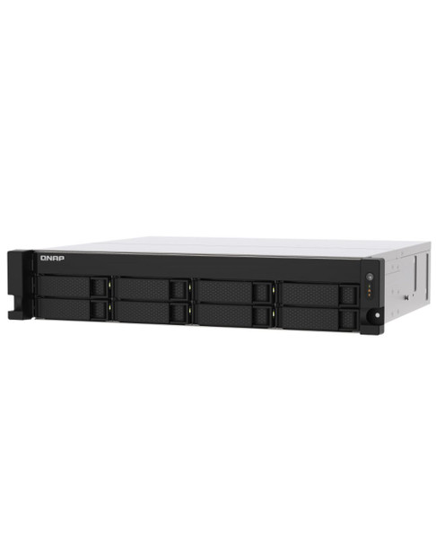 QNAP TS-873AU-RP-4G-US High-performance NAS Powered by Quad-core AMD Ryzen, 4GB DDR4 - 2