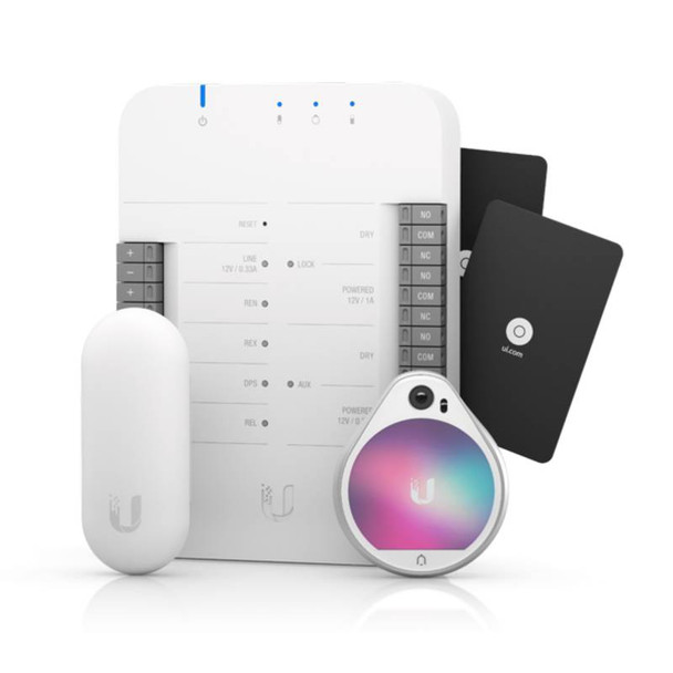 Ubiquiti UA-SK-US UniFi Access Starter Kit, Hub+Reader+Cards included