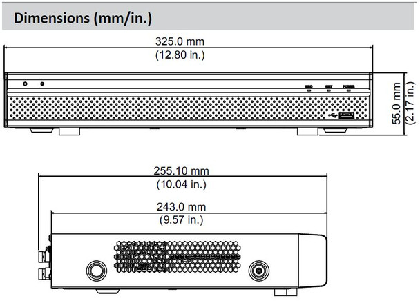 Dahua X51B1E 1080p H.265 4 Channel Penta-brid HD-CVI DVR