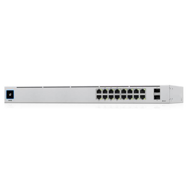 Ubiquiti USW-16-POE UniFi Switch 16 PoE Ports including 8 auto-sensing 802.3at PoE+ ports and 2 SFP ports - 4 Ubiquiti USW-16-POE UniFi Switch 16 PoE Ports including 8 auto-sensing 802.3at PoE+ ports and 2 SFP ports - 4