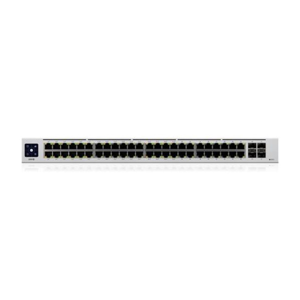 Ubiquiti USW-48-POE UniFi Switch 48 PoE ports including 32 802.3at PoE+ ports and 4 SFP ports - 5
