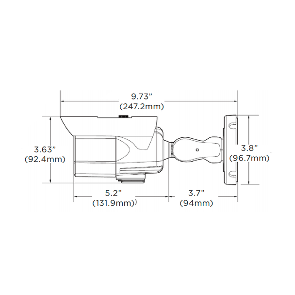 Digital Watchdog DWC-MB45IALPRT 5MP IR Outdoor Bullet IP Security Camera, License Plate Recognition - 2
