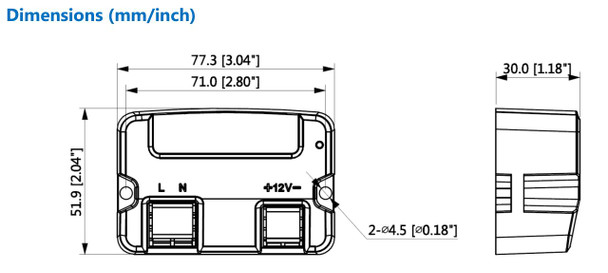 Dahua DH-PFM320D-015 DC 12V 1.5A Power Adapter - 2