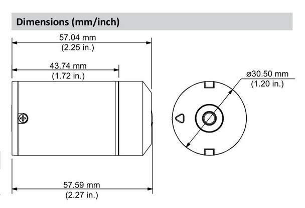 Dahua IPC-HUM8431-L3 Camera/Lens Unit for DH-IPC-HUM8431N-E1 Covert Network Pinhole Processing Unit - 5