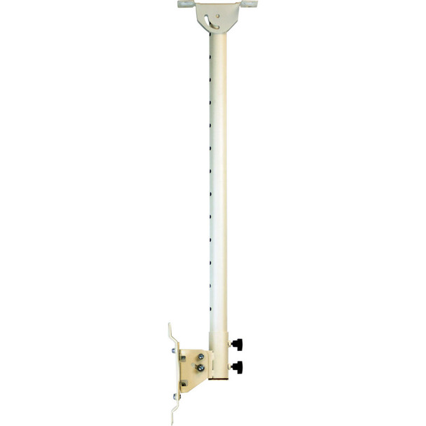ViewZ VZ-CM308W Telescopic Ceiling Mount, 3' to 8' Length, White - 2