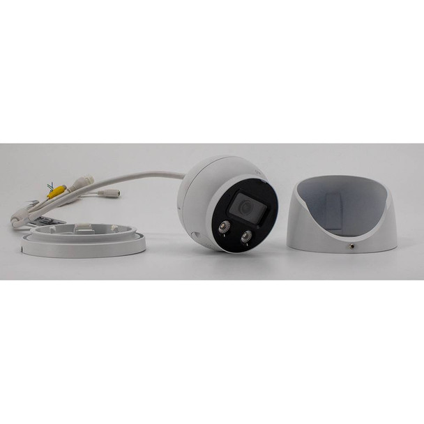 Dahua N55DU82 5MP H.265 5-in-1 Outdoor Turret IP Security Camera with Built-in Microphone and Speaker - 5