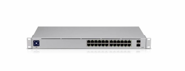 Ubiquiti USW-24 Fully Managed Layer 2 Switch with 24 Gigabit Ethernet Ports and 2x 1G SFP Ports for Fiber Connectivity - 4