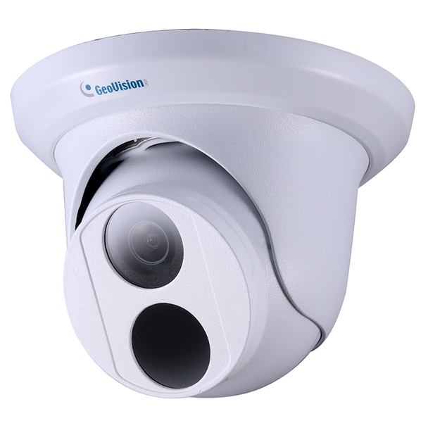 Geovision GV-EBD8800 8MP Night Vision Eyeball IP Security Camera with 4.3x Zoom, Super Low Lux, WDR Pro, H.265 - 1