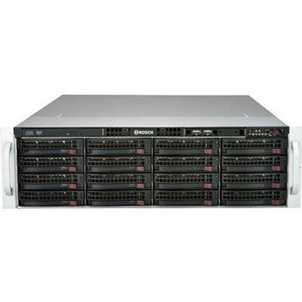 Bosch DIP-72G8-16HD Network Video Recorder, All-In-One, Rack Mount, 3HU, 128-Channel IP Camera,16x8 TB, RAID-5