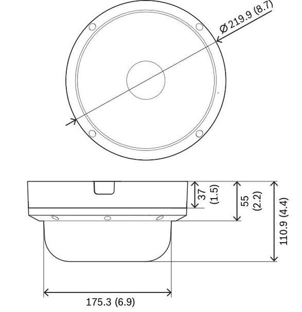 Bosch NDM-7702-AL 4x 3MP Outdoor Multi-sensor IP Security Camera, Arctic Temperature, Night Vision - 2