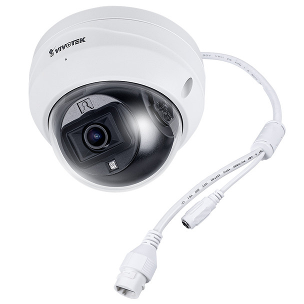 Vivotek FD9369-F2 2MP IR H.265 Outdoor Dome IP Security Camera with Built-in Microphone and 2.8mm Fixed Lens