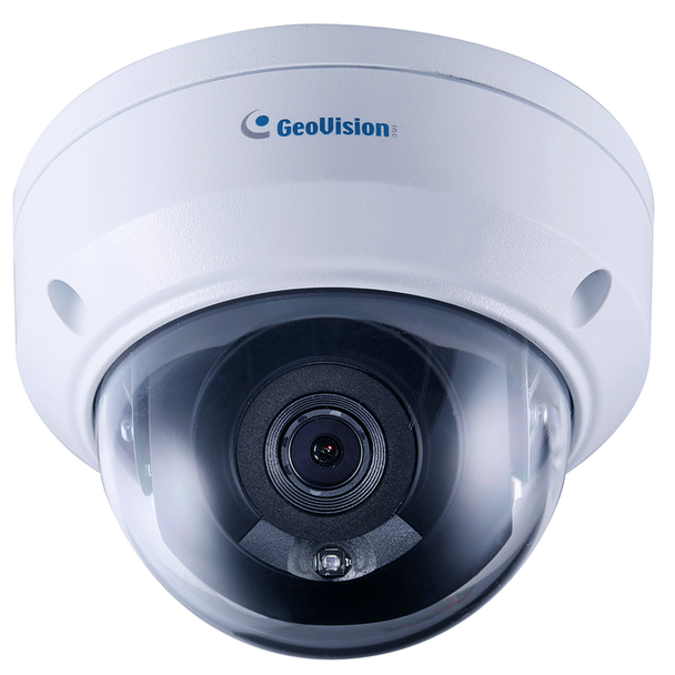 Geovision GV-TDR4703-4F 4MP Night Vision Outdoor Mini Dome IP Security Camera with H.265 ,4mm Fixed Lens