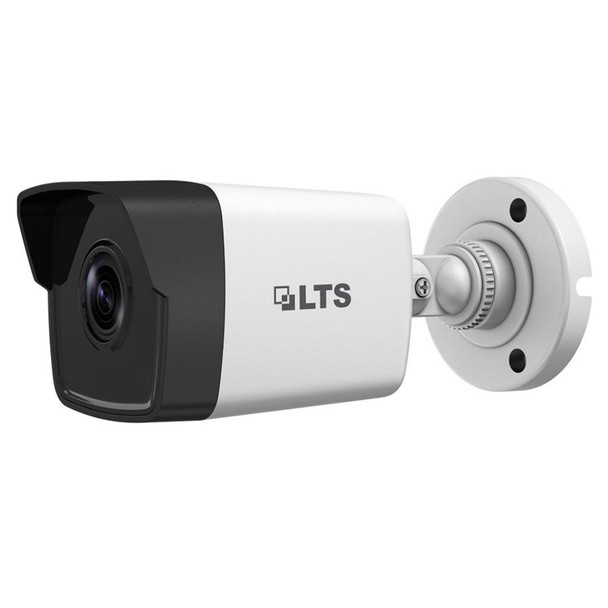 LTS CMIP8042W-28MA 4MP H.265+ Bullet IP Security Camera with 2.8mm Fixed Lens, Built-in microphone - LTCMIP8042W-28MA - 1
