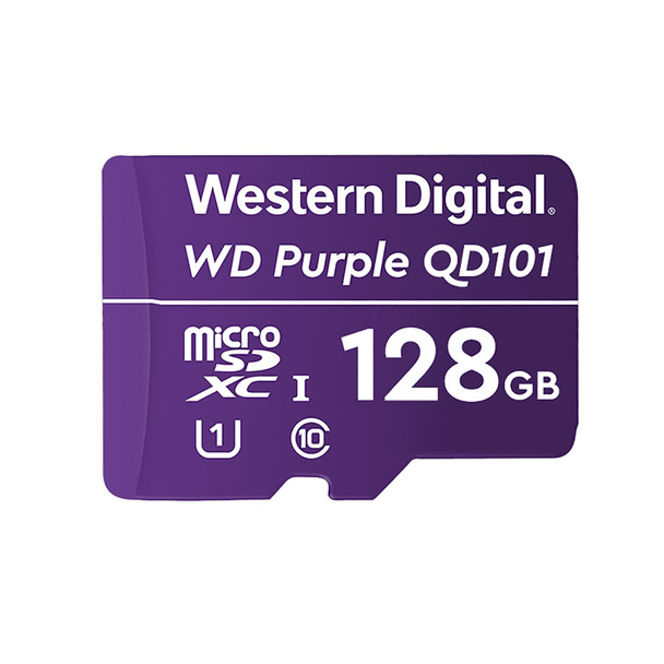 Western Digital WDD128G1P0C 128GB microSD Card, Class 10/UHS-I (U1), microSDXC