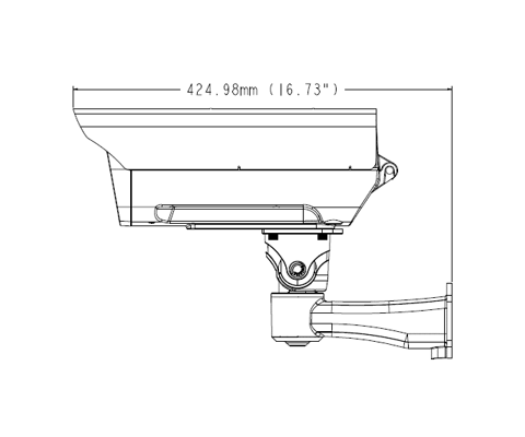 Geovision GV-LPR2800-DL 2MP IR H.265 Deep-Learning LPR Outdoor Box IP Security Camera, Starlight, Super Low Lux WDR Pro - 4