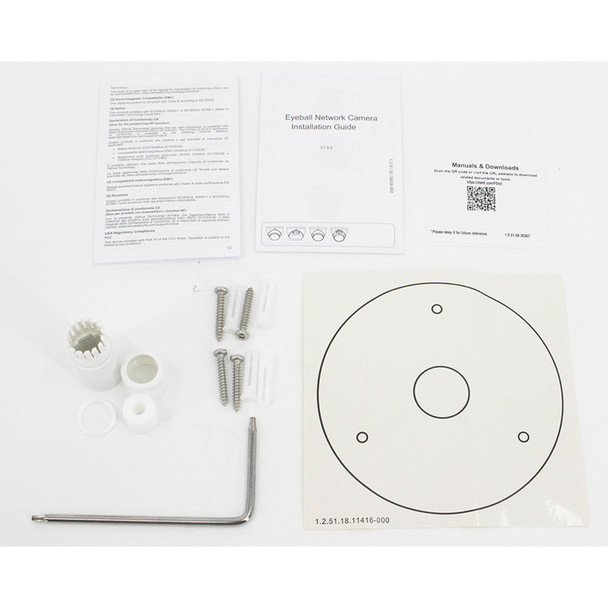 Dahua N85DJ6Z 8MP 4K ePoE Night Vision Outdoor Eyeball IP Security Camera with Starlight+, Built-in Microphone - 4