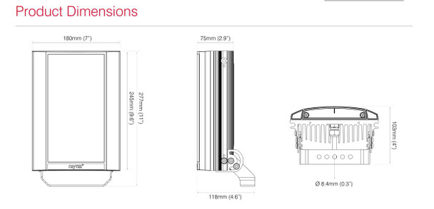 Raytec VAR2-IP-i16-1 Long Range Infra-Red Illuminator - 6