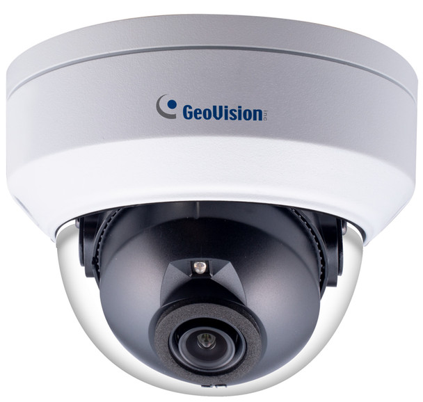 Geovision GV-TDR2704-4F 2MP H.265 Night Vision Outdoor Mini Dome IP Security Camera with 4mm Fixed Lens