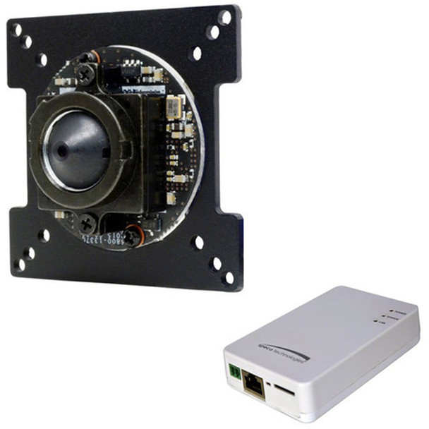 Speco O2IBD3 2MP Indoor Mini IP Security Camera, 2.9mm fixed lens and 3.6mm pinhole lens included - 1