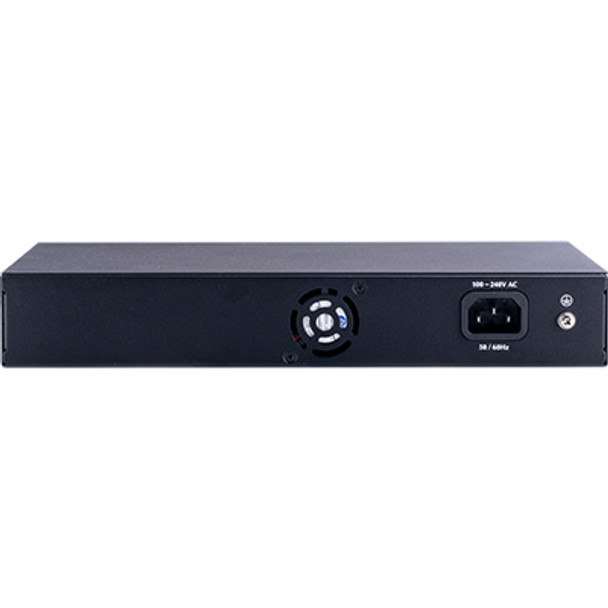 Geovision GV-APOE0811 8-Port Gigabit 802.3at Web Management PoE Switch - 3