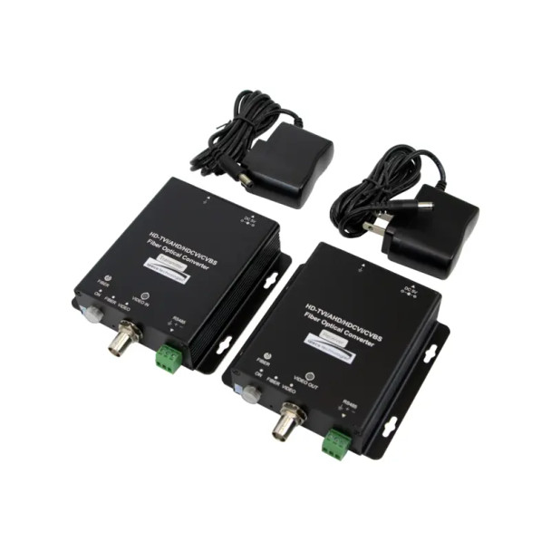 Speco TVIFBR HD-TVI/AHD/HD-CVI/CVBS Fiber Extender with RS485
